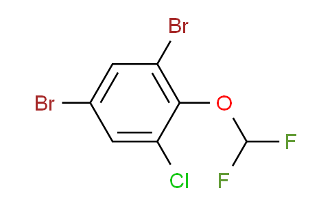 1,5-Dibromo-3-chloro-2-(difluoromethoxy)benzene