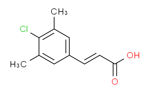 (E)-3-(4-chloro-3,5-dimethylphenyl)acrylic acid