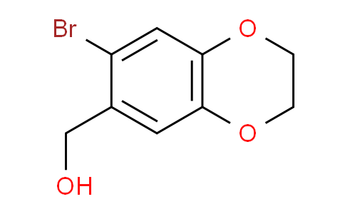 (7-Bromo-2,3-dihydrobenzo[b][1,4]dioxin-6-yl)methanol