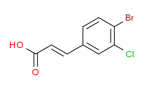 (E)-3-(4-bromo-3-chlorophenyl)acrylic acid