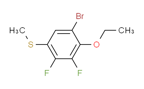 (5-Bromo-4-ethoxy-2,3-difluorophenyl)(methyl)sulfane