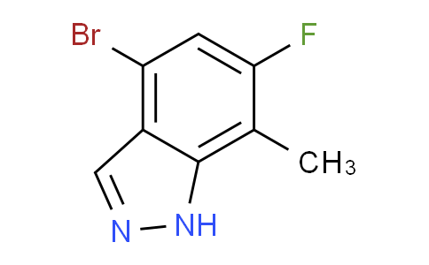 4-Bromo-6-fluoro-7-methyl-1H-indazole