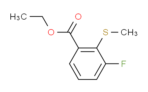 Ethyl 3-fluoro-2-(methylthio)benzoate