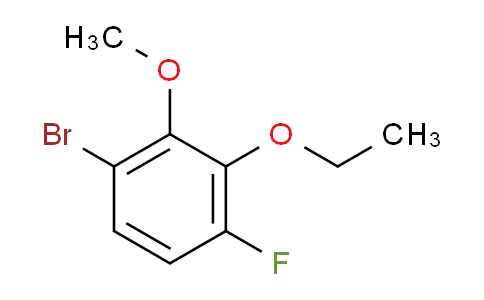 1-Bromo-3-ethoxy-4-fluoro-2-methoxybenzene