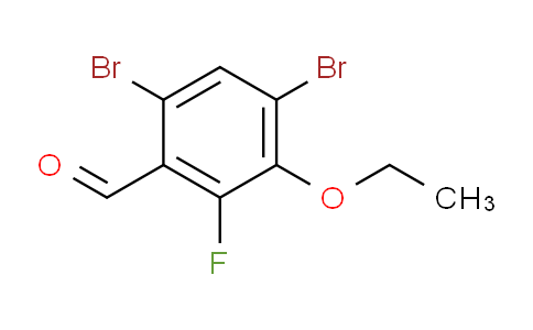 4,6-Dibromo-3-ethoxy-2-fluorobenzaldehyde