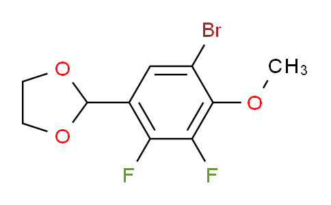 2-(5-Bromo-2,3-difluoro-4-methoxyphenyl)-1,3-dioxolane