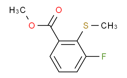Methyl 3-fluoro-2-(methylthio)benzoate