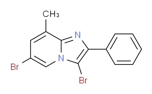 3,6-Dibromo-8-methyl-2-phenylimidazo[1,2-a]pyridine