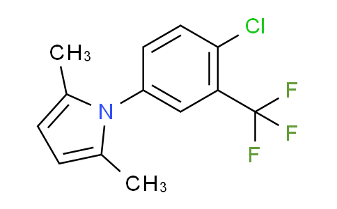 1-(4-Chloro-3-(trifluoromethyl)phenyl)-2,5-dimethyl-1H-pyrrole