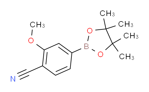 2-Methoxy-4-(4,4,5,5-tetramethyl-1,3,2-dioxaborolan-2-yl)benzonitrile