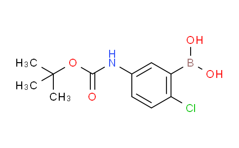 (5-((Tert-butoxycarbonyl)amino)-2-chlorophenyl)boronic acid