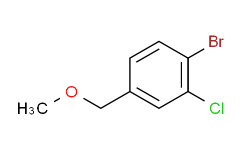 1-溴-2-氯-4-(甲氧基甲基)-苯
