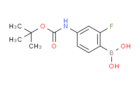 (4-((Tert-butoxycarbonyl)amino)-2-fluorophenyl)boronic acid