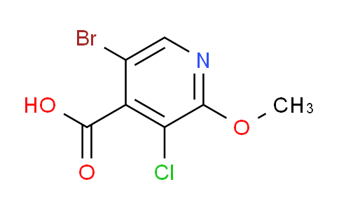 5-Bromo-3-chloro-2-methoxyisonicotinic acid