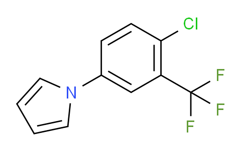 1-(4-Chloro-3-(trifluoromethyl)phenyl)-1H-pyrrole