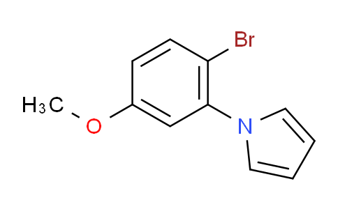 1-(2-Bromo-5-methoxyphenyl)-1H-pyrrole