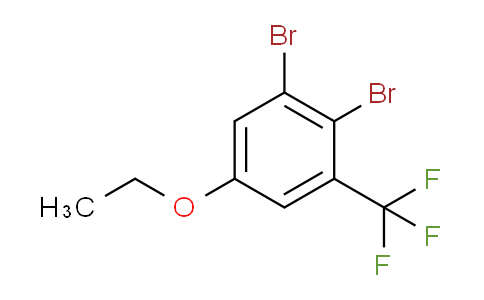 1,2-Dibromo-5-ethoxy-3-(trifluoromethyl)benzene