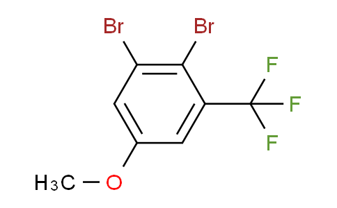 1,2-Dibromo-5-methoxy-3-(trifluoromethyl)benzene