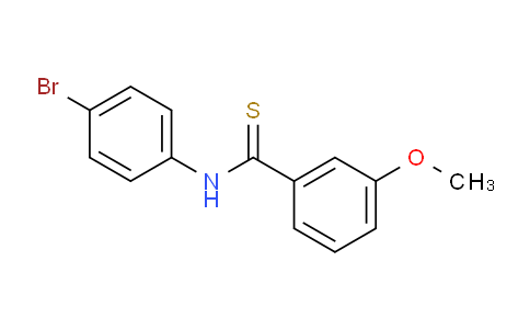 N-(4-bromophenyl)-3-methoxybenzothioamide
