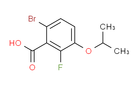 6-Bromo-2-fluoro-3-isopropoxybenzoic acid
