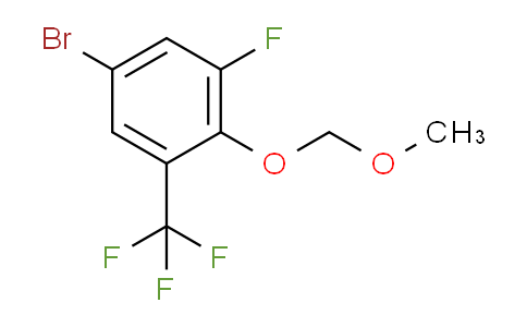 5-Bromo-1-fluoro-2-(methoxymethoxy)-3-(trifluoromethyl)benzene