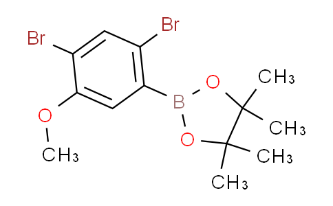 2-(2,4-Dibromo-5-methoxyphenyl)-4,4,5,5-tetramethyl-1,3,2-dioxaborolane