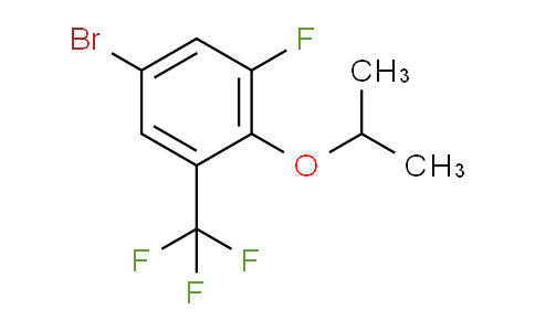 5-Bromo-1-fluoro-2-isopropoxy-3-(trifluoromethyl)benzene