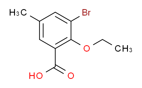 3-Bromo-2-ethoxy-5-methylbenzoic acid