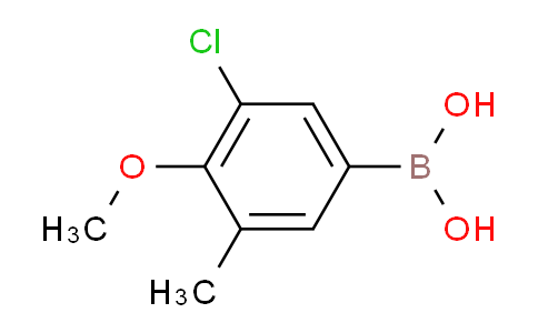 3-氯-4-甲氧基-5-甲基苯硼酸