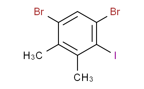 1,5-Dibromo-2-iodo-3,4-dimethylbenzene