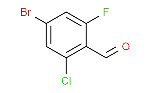 4-Bromo-2-chloro-6-fluorobenzaldehyde