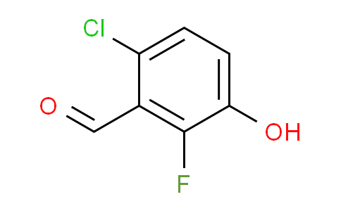 6-Chloro-2-fluoro-3-hydroxybenzaldehyde