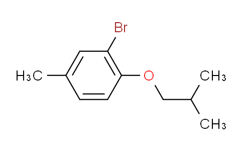 2-bromo-1-isobutoxy-4-methylbenzene