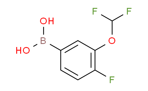 3-(二氟甲氧基)-4-氟苯基硼酸