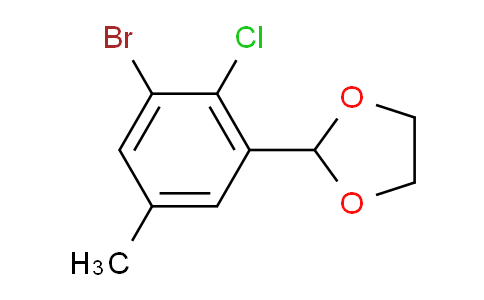 3-溴-2-氯-5-甲基苯甲醛缩乙二醇
