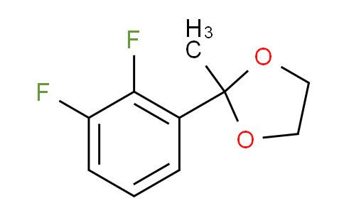 2-(2,3-Difluorophenyl)-2-methyl-[1,3]dioxolane