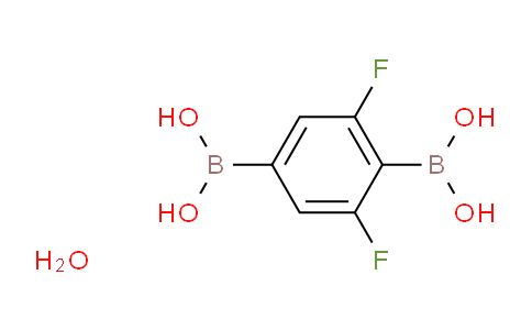 2,6-Difluoro-1,4-phenylenediboronic acid monohydrate