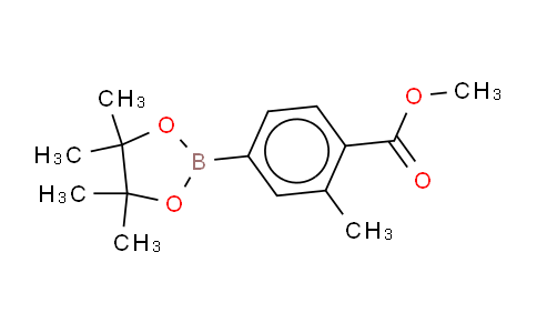 2-甲基-4-(4,4,5,5-四甲基-1,3,2-二氧杂硼杂环戊烷-2-基)苯甲酸甲酯