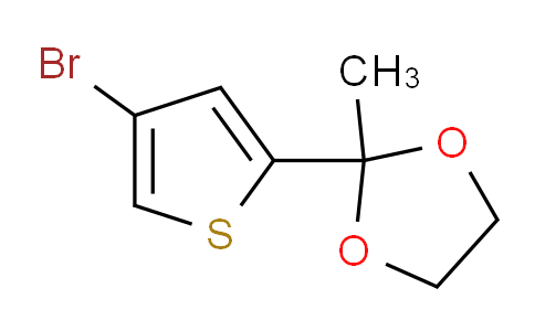 2-(4-溴噻吩-2-基)-2-甲基-1,3-二氧戊环