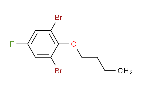 2,6-二溴-4-氟-1-正丁氧基苯