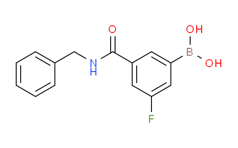 3-(苄基氨甲酰基)-5-氟苯基硼酸