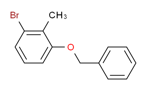 1-Bromo-2-methyl-3-(phenylmethoxy)- benzene