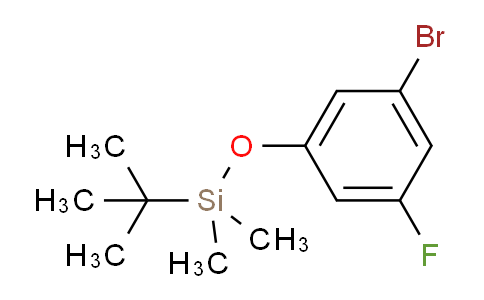 (3-Bromo-5-fluorophenoxy)(tert-butyl)dimethylsilane