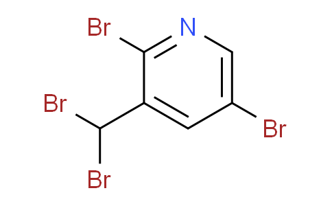 2,5-dibromo-3-(dibromomethyl)pyridine