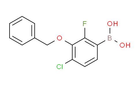 (3-(Benzyloxy)-4-chloro-2-fluorophenyl)boronic acid