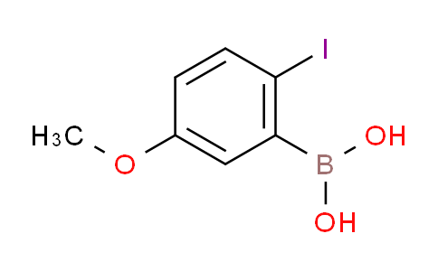 2-Iodo-5-methoxyphenylboronic acid