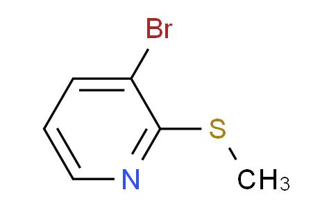 3-Bromo-2-(methylthio)pyridine