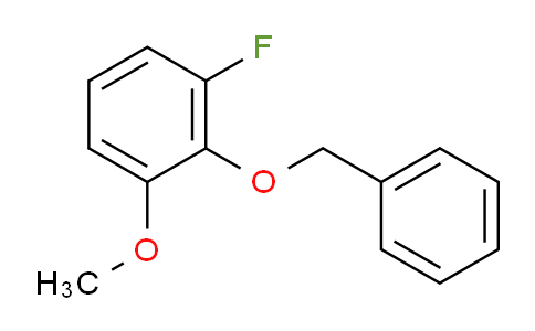 1-fluoro-3-methoxy-2-(phenylmethoxy)-benzene