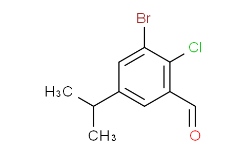 3-Bromo-2-chloro-5-isopropylbenzaldehyde