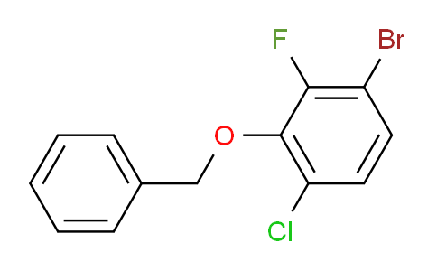 2-(benzyloxy)-4-bromo-1-chloro-3-fluorobenzene